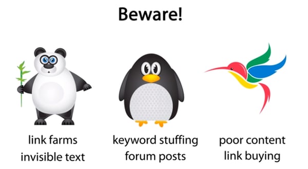 google-panda-penguin-updates