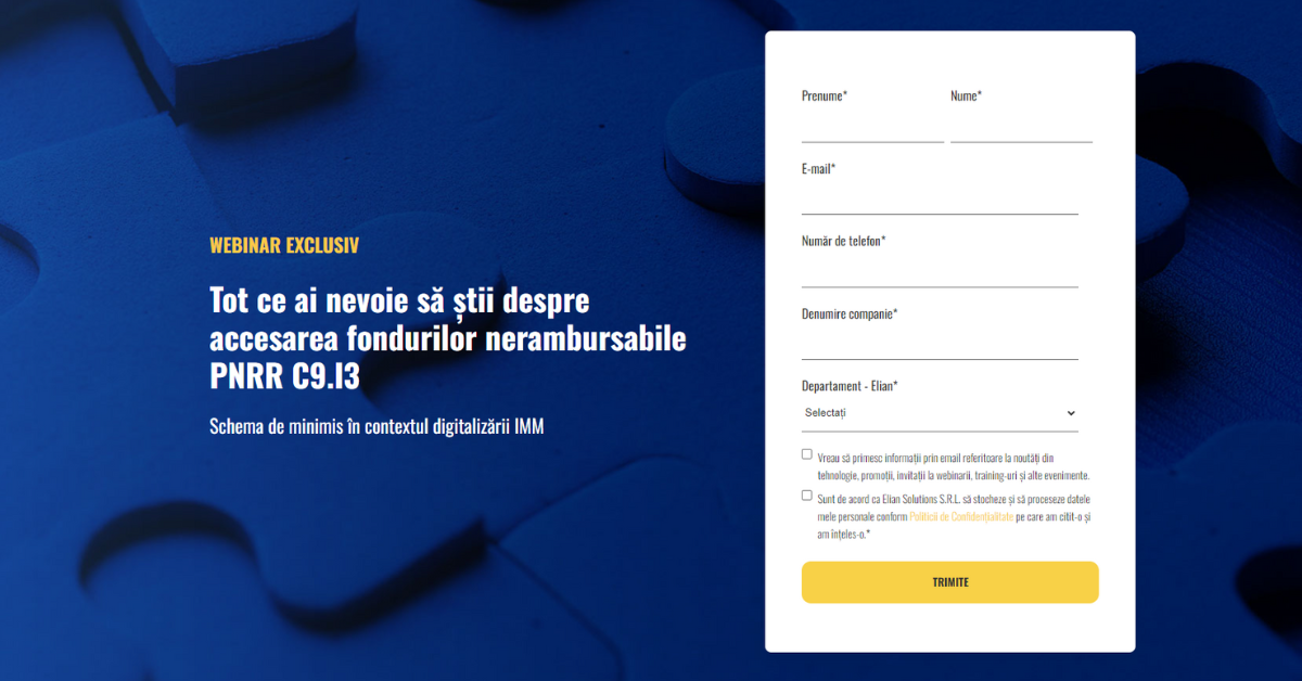 ELIAN landing page 2023