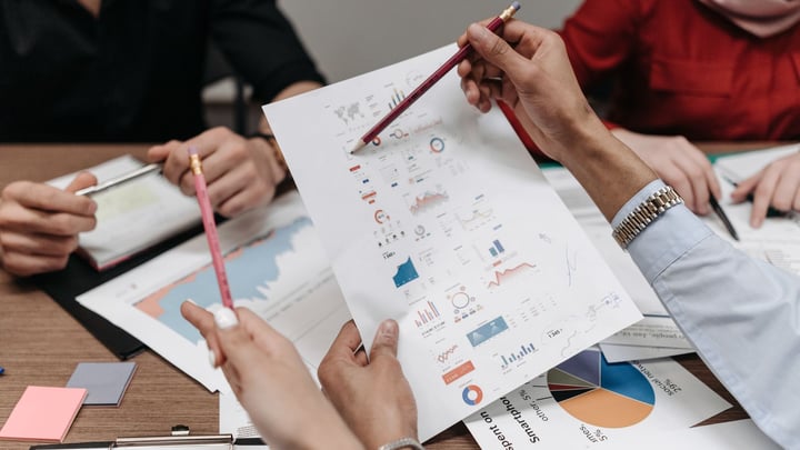 Financial planning on documents