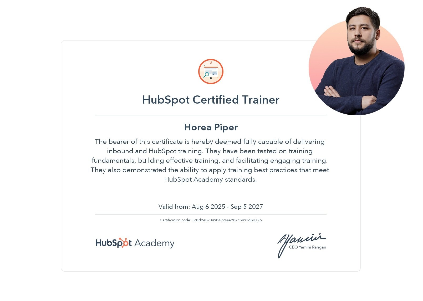 certified